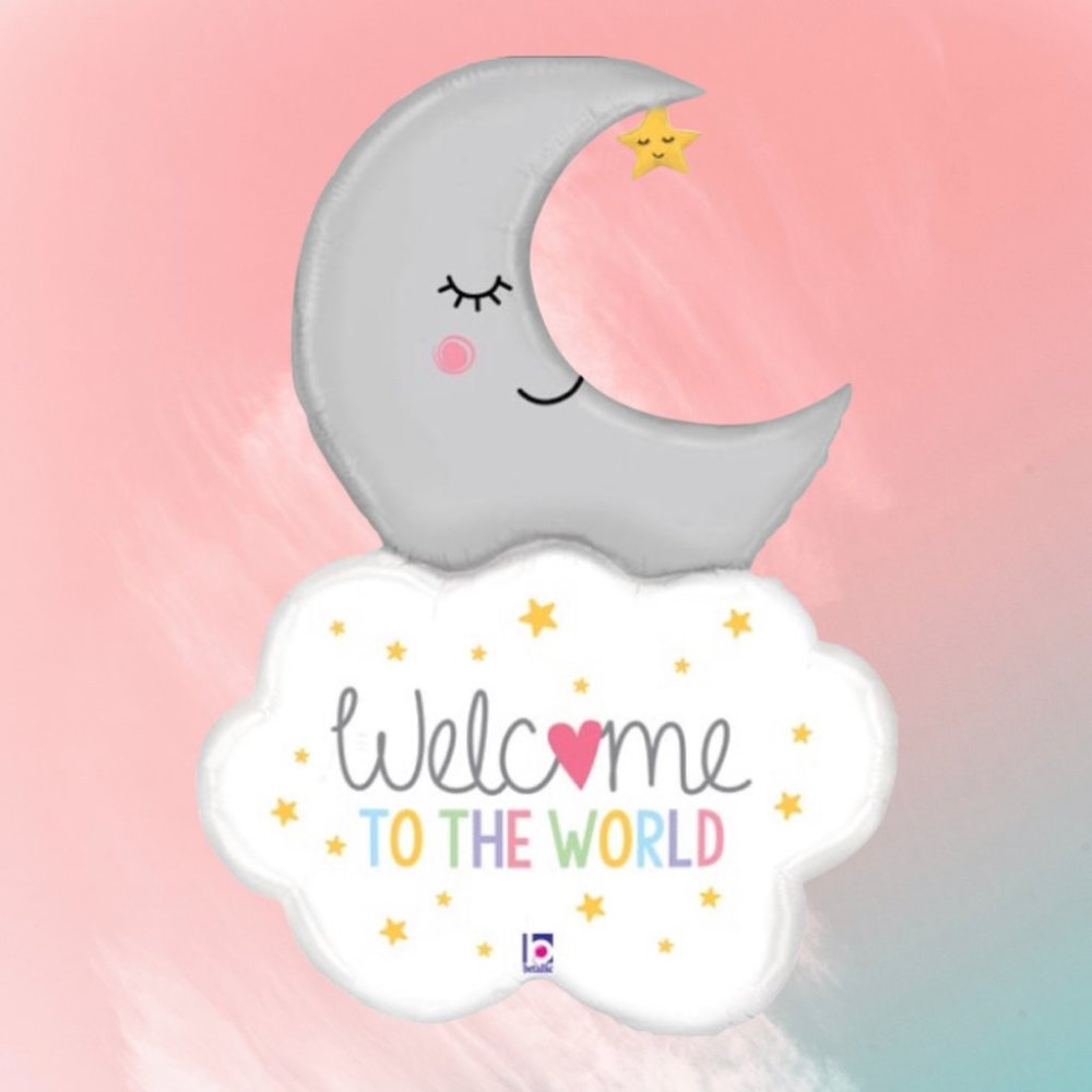 Welcome To The World 42" Balloon